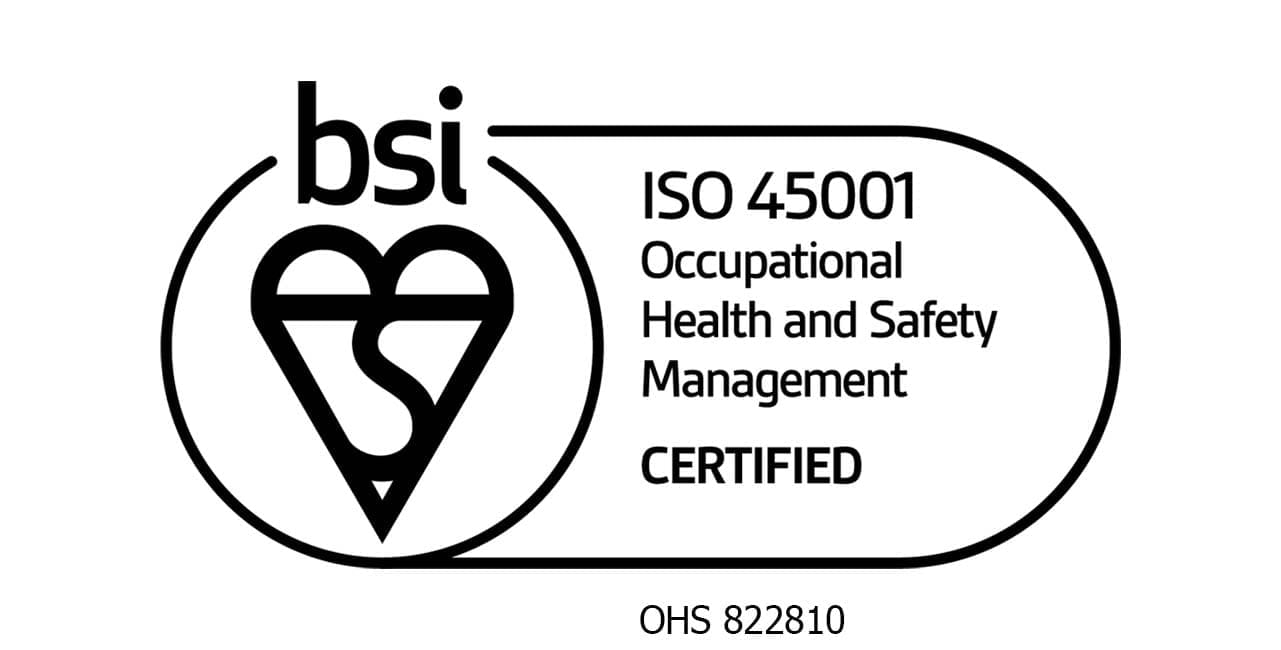 ISO 45001 Certified Logo